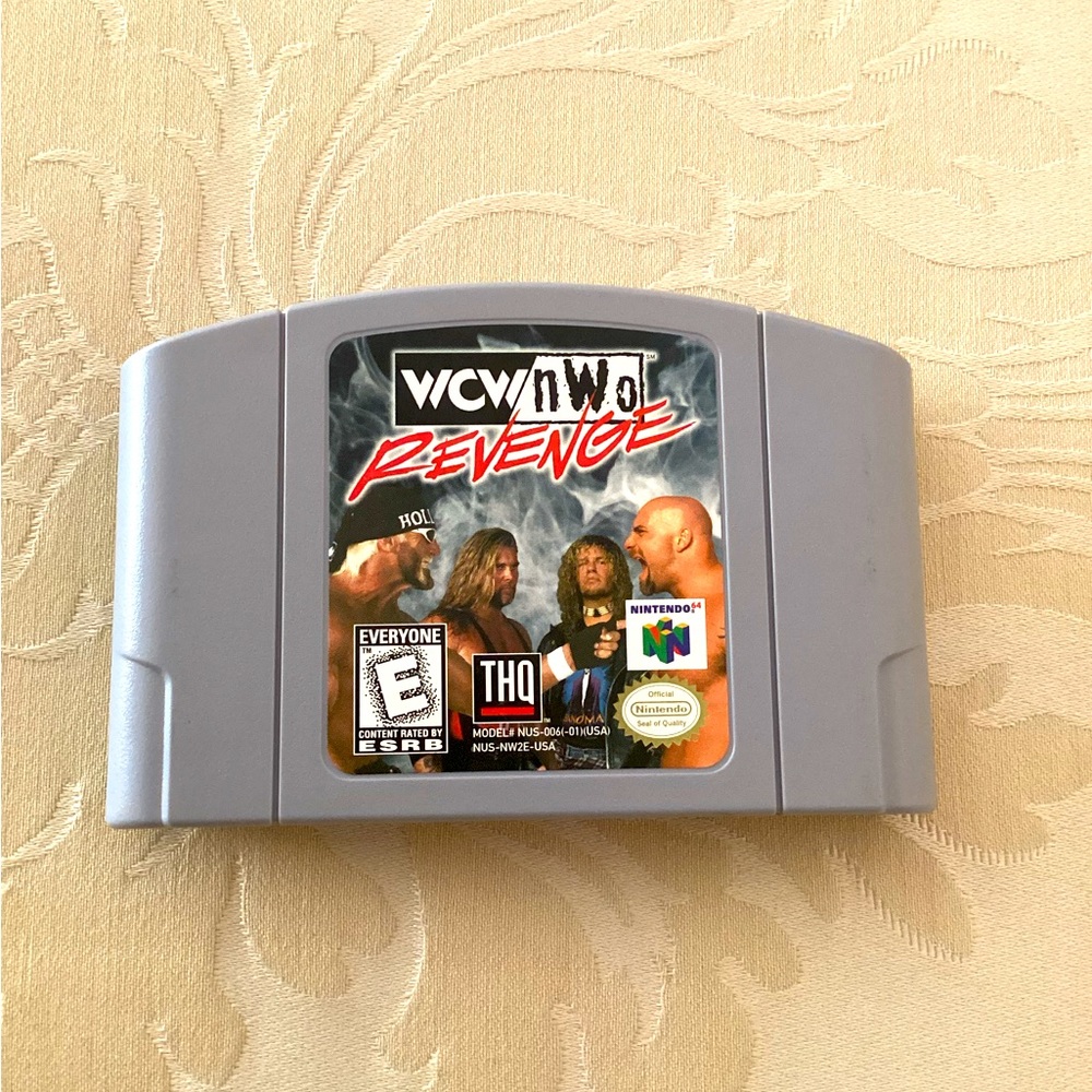 Nintendo 64 WCWnWO Revenge Game Pak